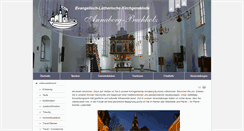 Desktop Screenshot of kirche-annaberg-buchholz.de